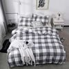3D Grey Square 207 Bed Pillowcases Quilt King Size