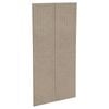 Kaboodle 900mm Raw Board Country Pantry Doors - 2 Pack