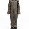 Boys Kids Childrens Serial Killer Party Costume Scary Halloween Boiler in Grey 6-9 Years Old 110-130cm Heights