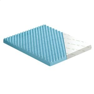 STARRY EUCALYPT Memory Foam Mattress Topper Airflow Cool Gel Bamboo 10cm Double