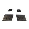 Gorilla Ladders Replacement Feet Kit - To Suit Gorilla 150kg Industrial Aluminium Single Sided Ladders With Tray