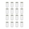 16PK Lemon & Lime Roma Ribbed Conserve Glass Jar with Lid 450ml
