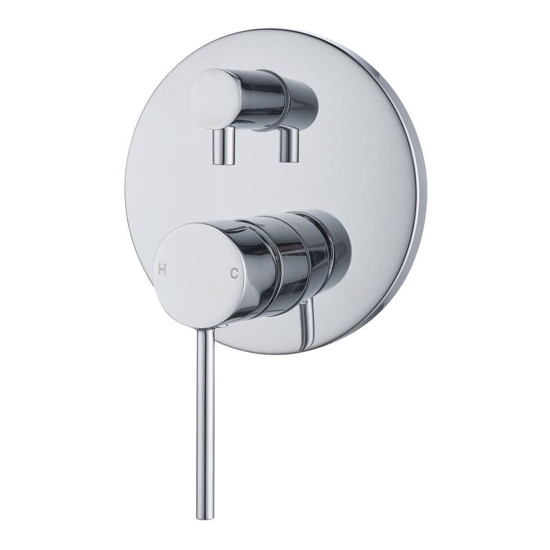 Mondella Resonance 35mm Chrome Pin Lever Diverter Shower Mixer