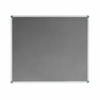 Corporate Felt Pinboard Aluminium Frame 1200x1200mm Grey