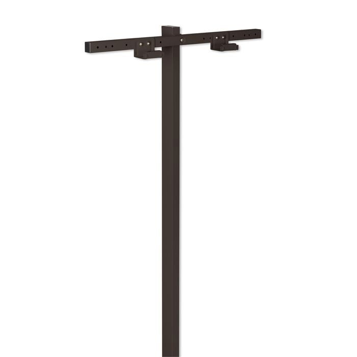 Daytek Anthracite Black Retractable Post Kit
