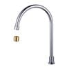 Shaw & Mason Large Chrome Swivel Spa Spout Hob