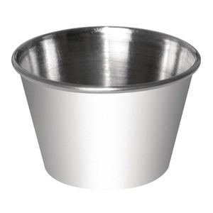 Olympia Sauce Cups Stainless Steel 12 Pack 70ml Commercial Kitchen Tableware