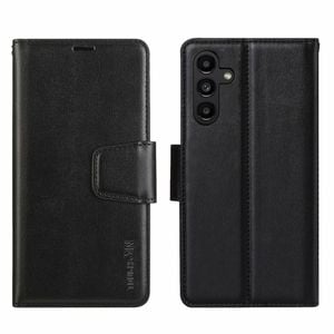 Tough On for Samsung Galaxy A35 5G Case Wallet Leather Cover Black