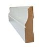 Hume 92 x 18mm 5.4m Moulding White MDF Primed Lambs Tongue