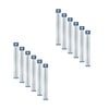 12pk Malli Aluminium/plastic Knitting Needles Yarn Crafting Tool 5mmx35cm Grey
