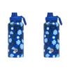 2PK Annabel Trends Watermate 950ml Stainless Steel Bottle Nocturnal Blooms
