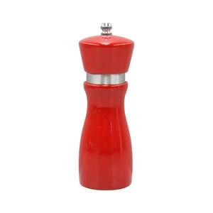 Chef Inox Mondo Salt / Pepper Mill Red Wood 50x155mm