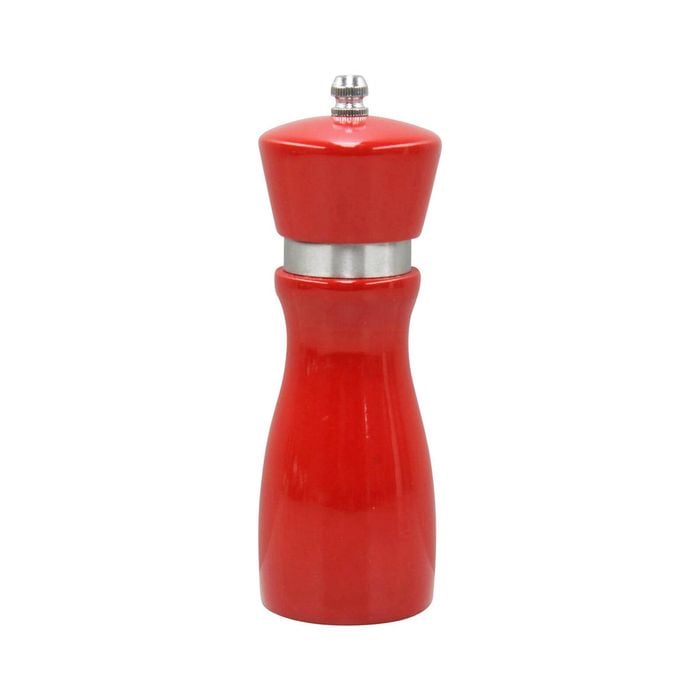 Chef Inox Mondo Salt / Pepper Mill Red Wood 50x155mm
