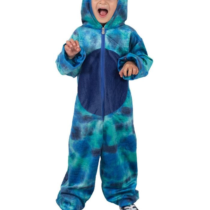Roarin Rex Toddler Boys Blue Dinosaur Costume - Toddler