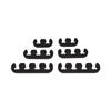 Cal Custom Spark Plug Ignition Lead Wire Separators Black ABS Suits V8 Engines 7mm/8mm