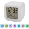 Catzon Child Alarm Clock With Led 7 Color Night Light And Wake Up Function