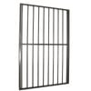 ProtectorAl 975 x 1750mm Black Flat Top Pedestrian Gate