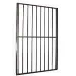 ProtectorAl 975 x 1750mm Black Flat Top Pedestrian Gate