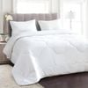 Gioia Casa Premium Bamboo Microfiber Quilt - White - Super King