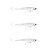 3x Rapala 17cm X Rap Magnum Stick Slow Sink Bait Fishing Lures - HD Ghost