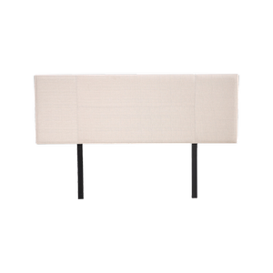 Linen Fabric Queen Bed Headboard Bedhead - Beige
