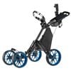 CaddyTek CaddyCruiser ONE Pro 4-Wheel Golf Buggy - Blue