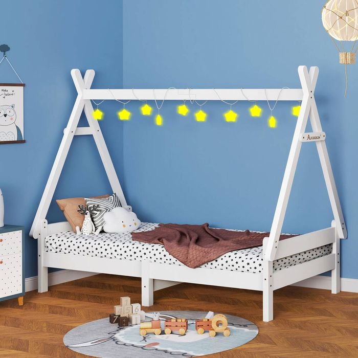 ALFORDSON Kids Bed Frame Single White