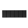 Syneco 40 x 178 x 600mm Black Garden Edging - 4 Pack