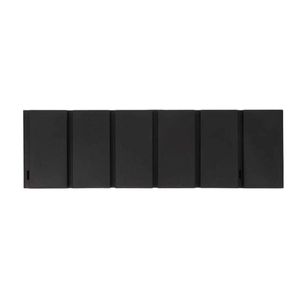 Syneco 40 x 178 x 600mm Black Garden Edging - 4 Pack