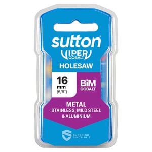 Sutton 16mm Viper Bimetal Cobalt Holesaw