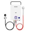 CAMPLUX F10 Portable Propane Gas Water Heater 10L Instant Hot Outdoor Shower