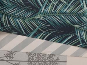 A selection of different wallpaper designs