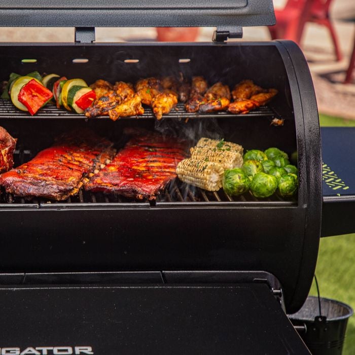 Pellet Smoker Pitboss 850 Navigator With Cover Bunnings Australia
