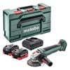 Metabo 18V WPB 18 LT BL 11-125 Quick Angle Grinder Kit