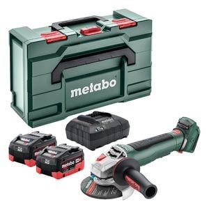 Metabo 18V WPB 18 LT BL 11-125 Quick Angle Grinder Kit