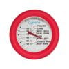 Cuisena Stainless Steel Meat Thermometer w/ Silicone - Red
