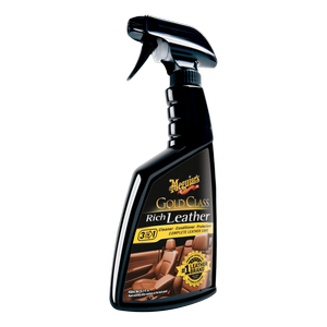 Meguiar's 450ml Gold Class 3-In-1 Rich Leather Cleaner