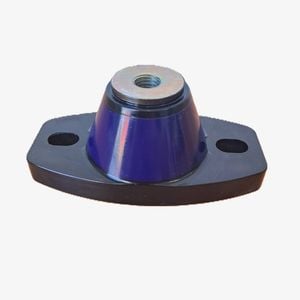 Isoflex M16  180x98mm Dark Blue General Purpose Polymer Equipment Mount – Heavy-Duty, Fail-Safe Design