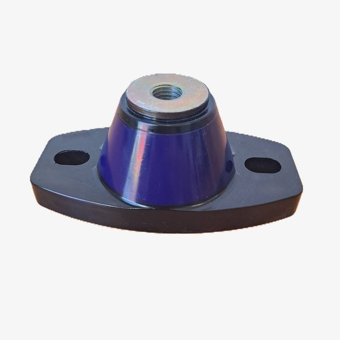 Isoflex M16  180x98mm Dark Blue General Purpose Polymer Equipment Mount – Heavy-Duty, Fail-Safe Design
