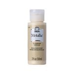 Folk Art Metallic Acrylic Paint - Champagne 