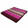 Thai Kapok Meditation Cushion - 50x50cm Square Yoga Seat | Handmade Thai Floor Cushion