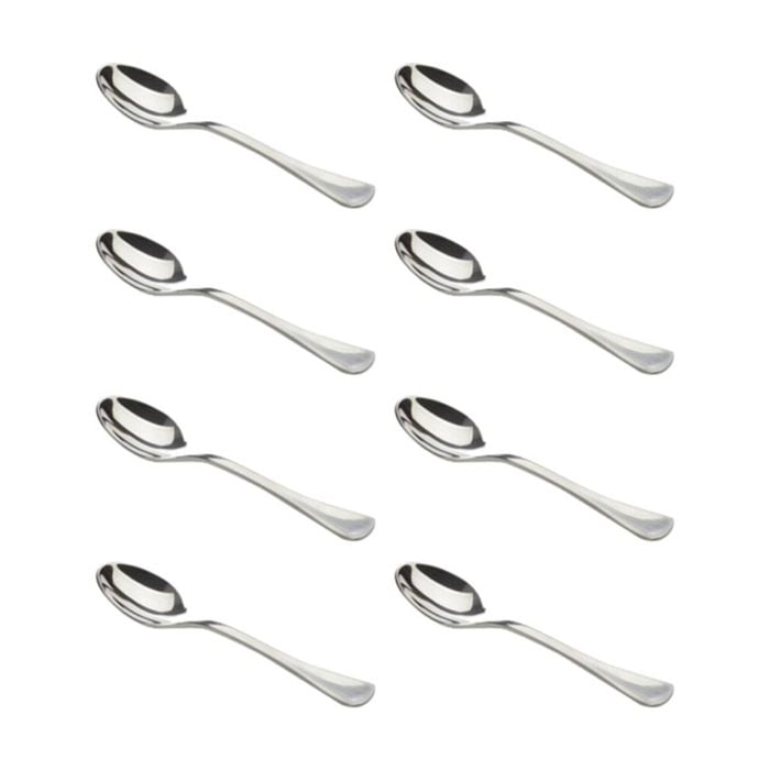 8PK Maxwell & Williams Cosmopolitan Espresso Spoon Stainless Steel - Silver