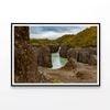 Iceland with Rocks  Print 100% Australian Made 90x60cm  (Poster)