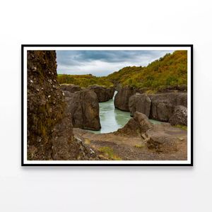 Iceland with Rocks  Print 100% Australian Made 90x60cm  (Poster)