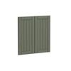 Kaboodle 600mm Saltbush Country Rangehood Doors - 2 Pack