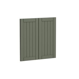 Kaboodle 600mm Saltbush Country Rangehood Doors - 2 Pack