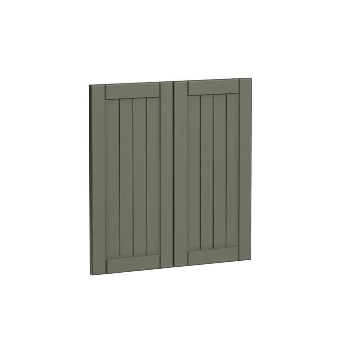 Kaboodle 600mm Saltbush Country Rangehood Doors - 2 Pack