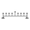 Amalfi Ford Candle Holder Black 72x9x18cm