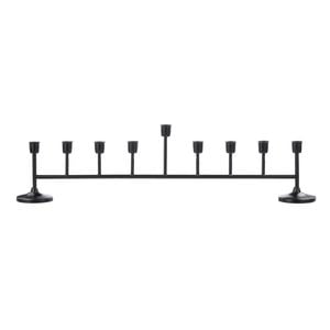 Amalfi Ford Candle Holder Black 72x9x18cm