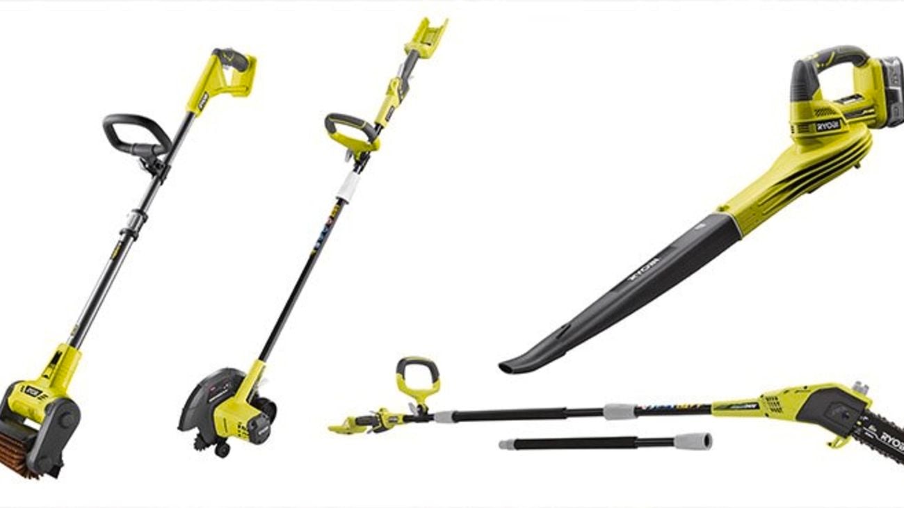 Ryobi garden tool set sale